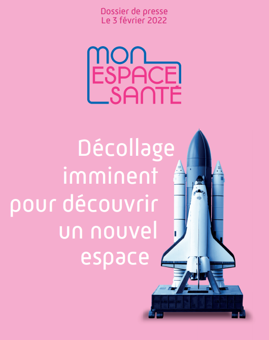 Dossier de Presse : lancement Mon espace santé Visuel CP Mon Espace Santé